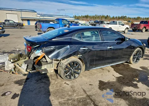 2017 Nissan Maxima 3.5S z USA, uszkodzony, nr VIN 1N4AA6AP0HC406456